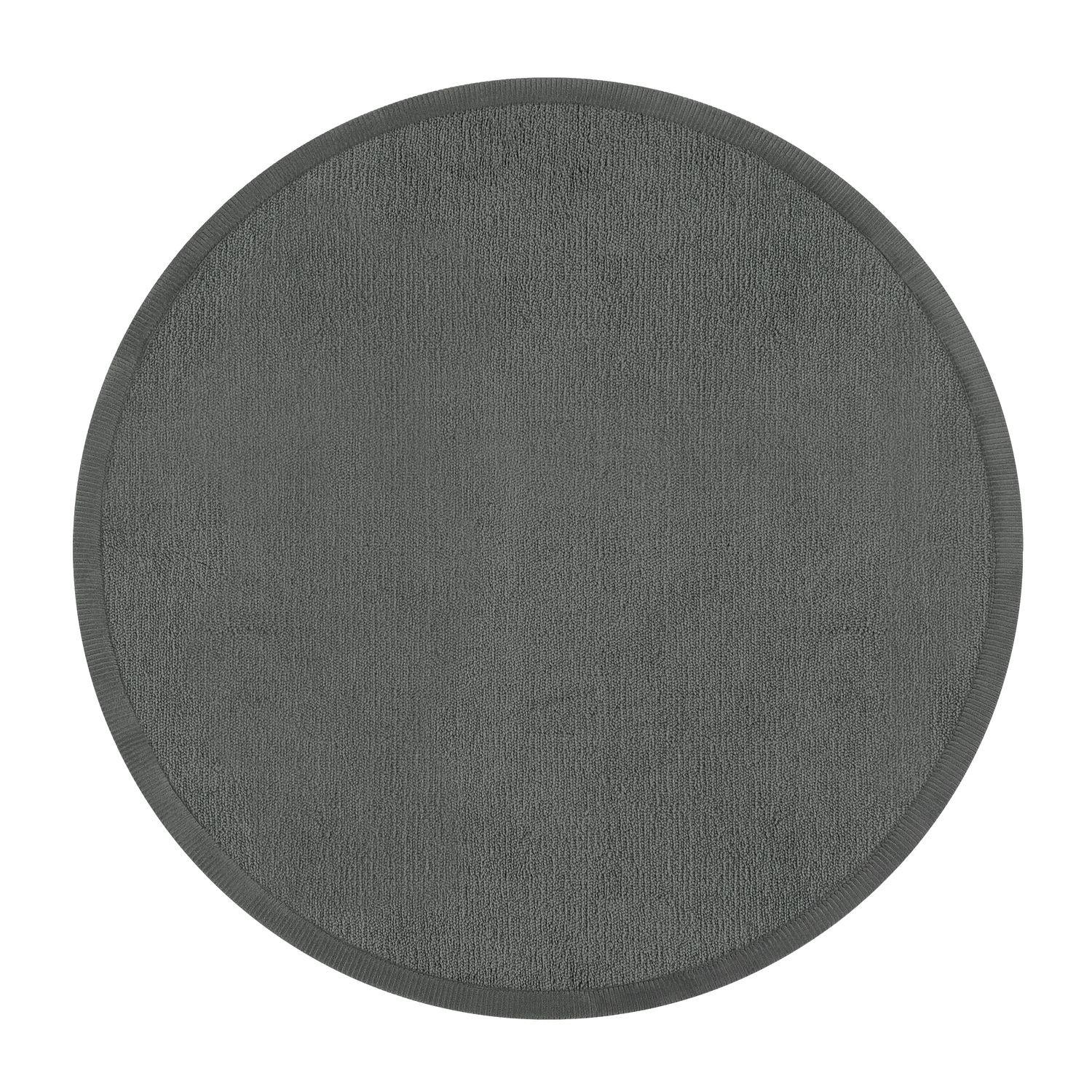 KINDERTEPPICH Anthrazit Ø 200 cm - Anthrazit, Kunststoff (200/200cm) - TT Home