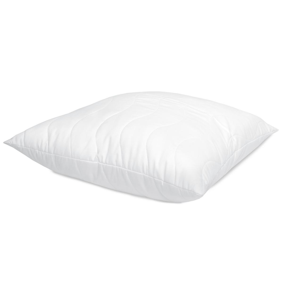 KOPFKISSEN BeauNuit NK 80/80cm - Weiß, Textil (80/80cm) - Beautissu 