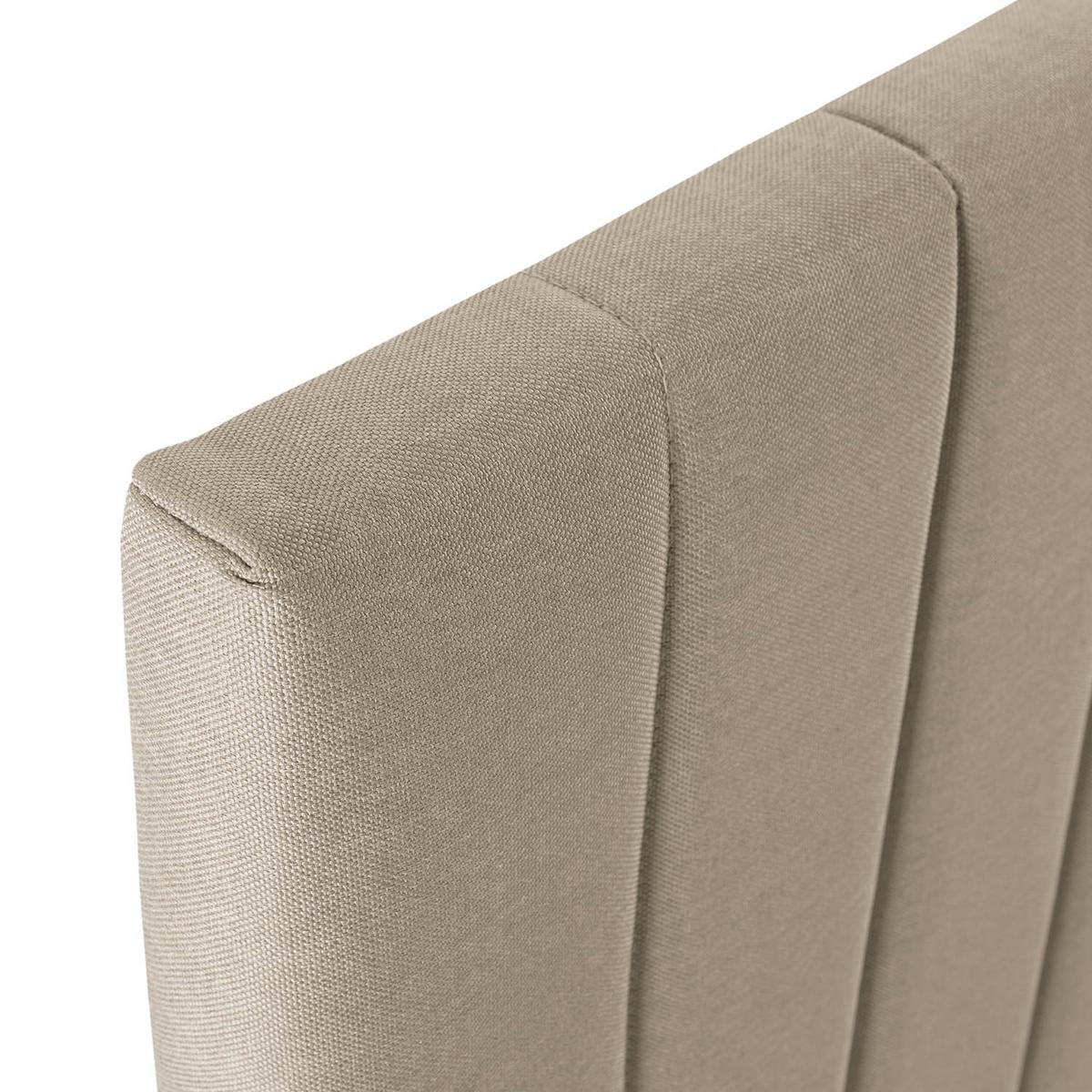 POLSTERBETT + kopfteil 140x190 cm Eris, Beige - Beige, Textil (192/142/90cm) - VS Venta-stock