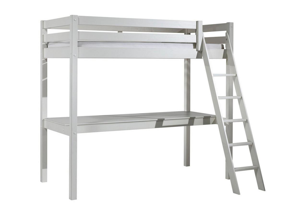 HOCHBETT Karolina 209x190x165 aus Massivholz in Weiß - Weiß, Holz (90/200cm) - 58aufmkessel