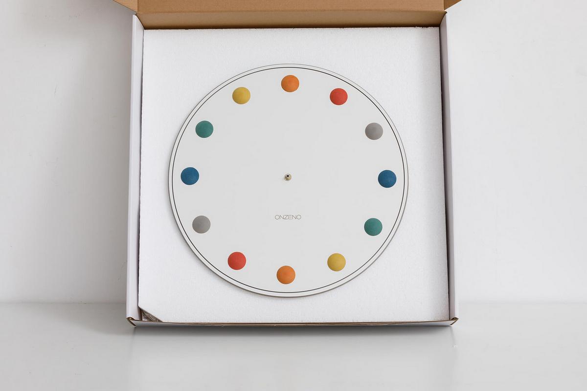 WANDUHR Design Weiß 42/42 cm - Weiß, Holzwerkstoff (1.88/42/3cm) - ONZENO