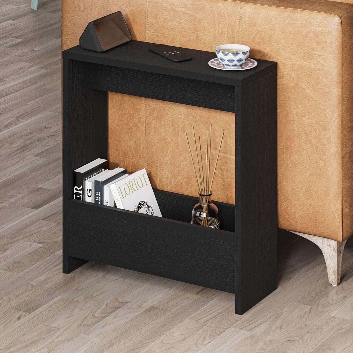 BEISTELLTISCH mit Stauraum 55/20/60 cm - Eichefarben, Holzwerkstoff (17/20/60cm) - Calicosy
