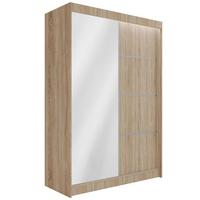 KLEIDERSCHRANK PAOKI - 150 cm - Sonoma Eiche - Sonoma Eiche, Holzwerkstoff (150/215/61cm) - ALTDECOR