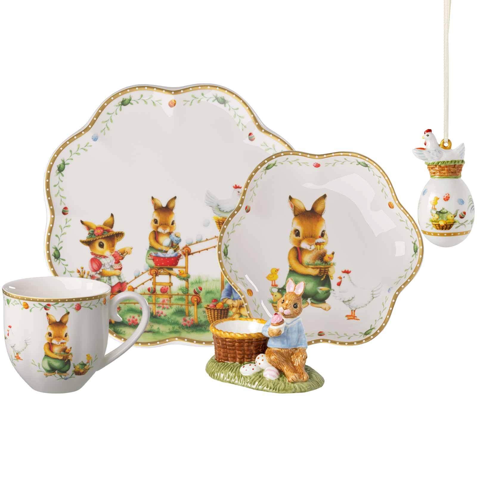 JAHRES-SET Easter Edition bunt 5er Set - Multicolor, Keramik (2/2/2cm) - Villeroy & Boch