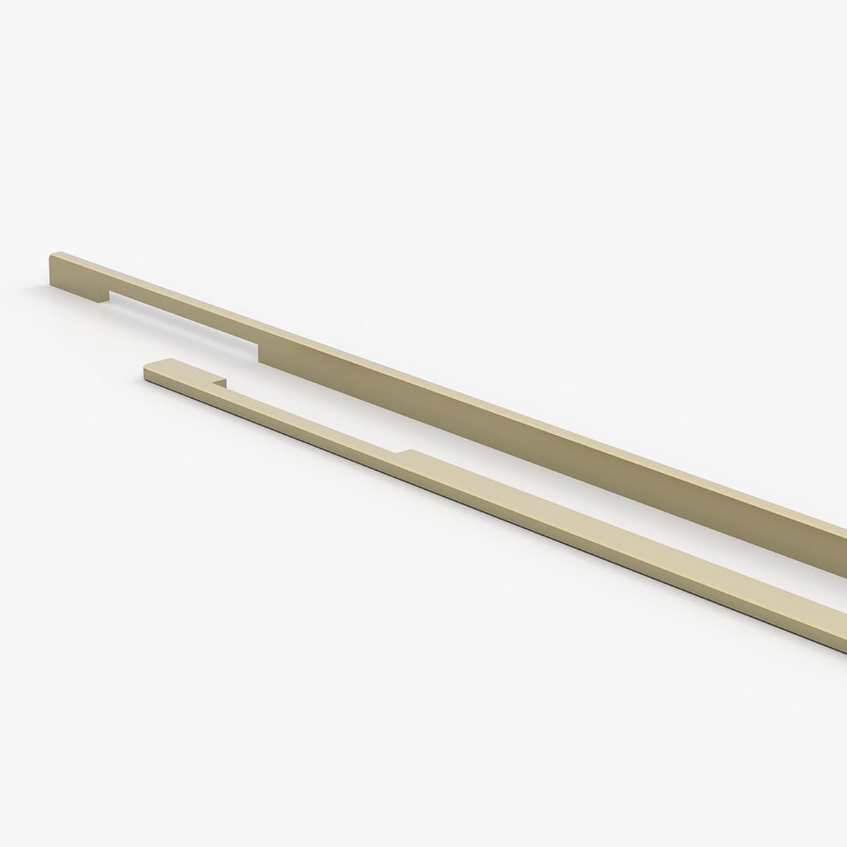 DREHTÜRENSCHRANK ROSA 1D 50/210/55, 1-türig, Kaschmir - Kaschmir/Goldfarben, Holzwerkstoff (50/210/55cm) - imoebel24