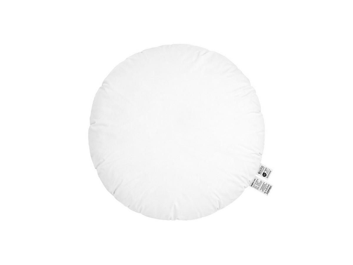 KISSENFÜLLUNG Rund PublikFree Faserbällchen 50 cm Ø - Weiß, Naturmaterialien/Kunststoff (50/50cm) - beties Heimtextil