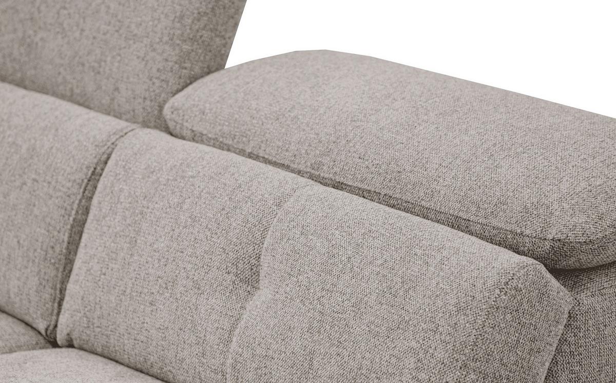 SOFA AVENA 3-Sitzer, taupe - Taupe, Holzwerkstoff/Textil (204/80/108cm) - Wozimo