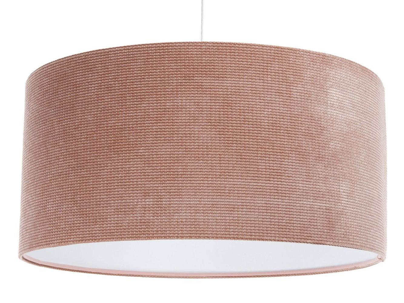 HÄNGELEUCHTE Rosa 60/30 cm - Pink/Weiß, Kunststoff (60/0.8/30cm) - ONZENO