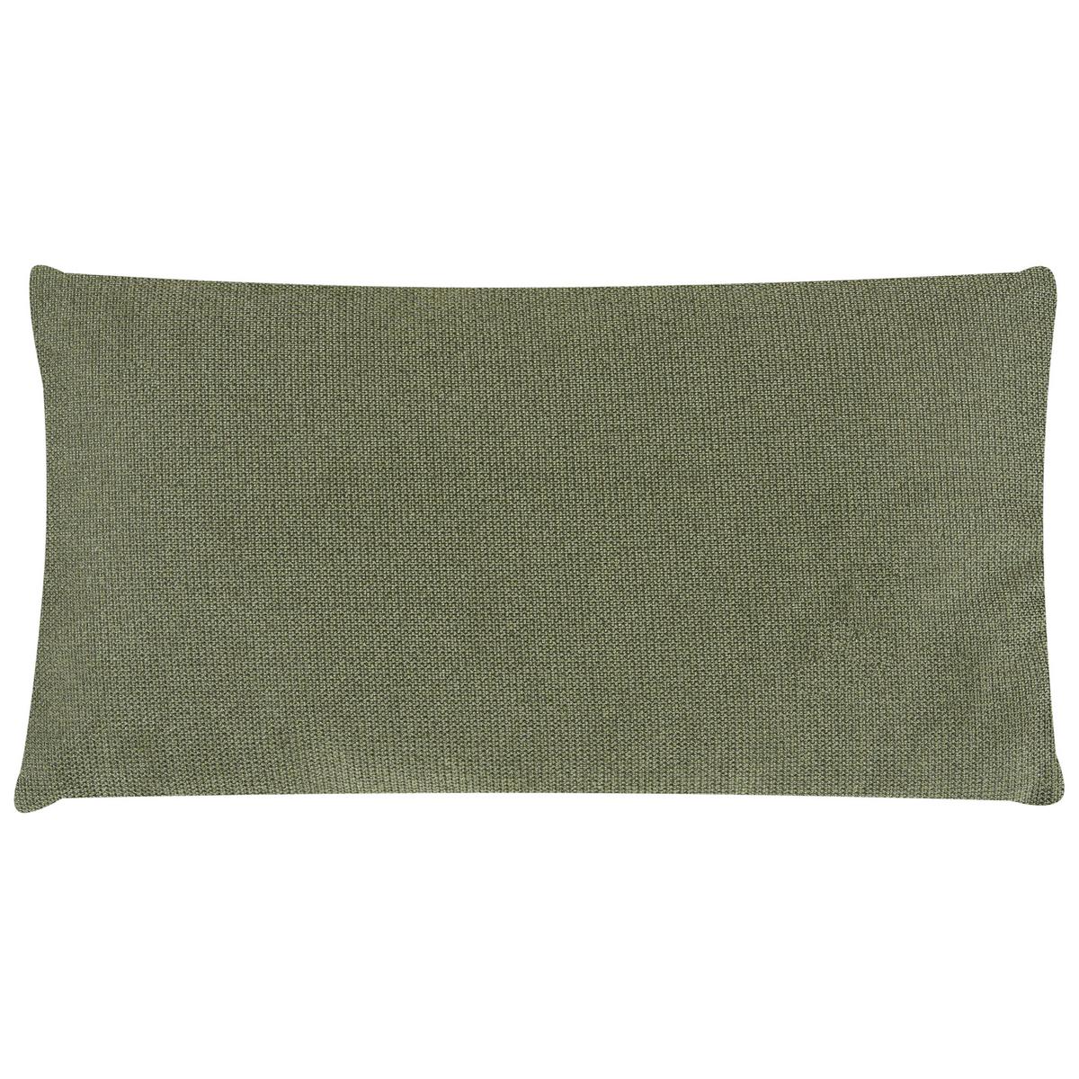 CHAISELONGUE Stoff Grün Rives - Hellbraun/Braun, Textil (78/97/160cm) - Beliani