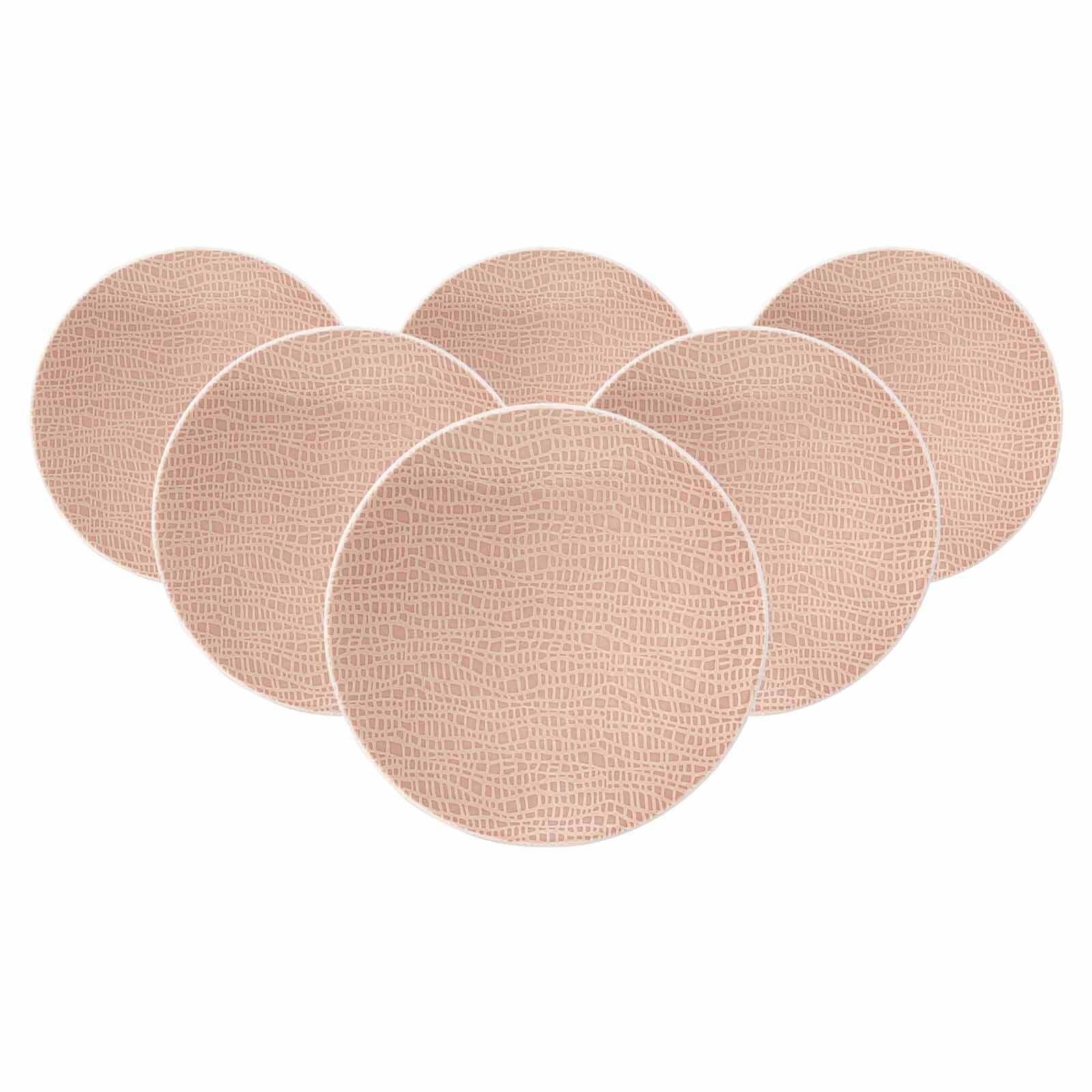 BROTTELLER Life Fashion Posh Rose ø 16,5 cm 6er Set - Rosa, Keramik (16.5cm) - Seltmann Weiden