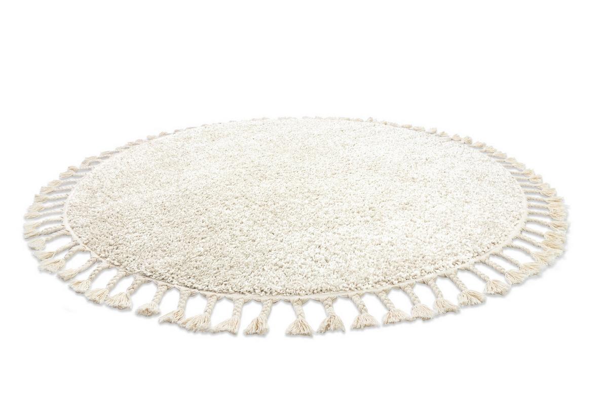 TEPPICH Berber 160 cm - Creme, Textil (160/160cm) - rugsX