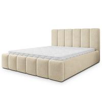 POLSTERBETT ATTORA Q 160x200 cm mit Bettkästen - Creme - Creme, Holz (160/200cm) - MASSENO