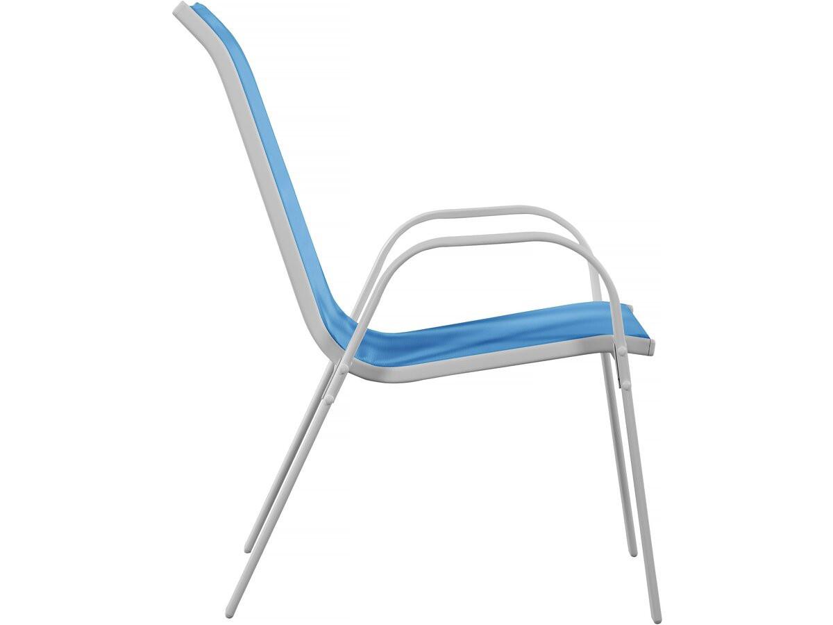 GARTENSESSEL cordoba Blau - Blau, Metall (75/92/53cm) - Habitat Garten