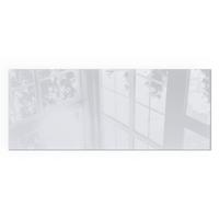 GLASPLATTE für Kamin 125x50 cm - Grau, Glas (125/50/0.4cm) - TULUP