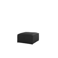 POLSTERHOCKER Celes Premium 65x65cm - Anthrazit, Holzwerkstoff/Textil (65/40/65cm) - Fun Möbel