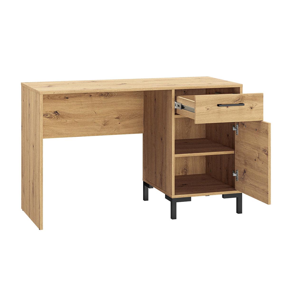 SCHREIBTISCH Liora Holz - Braun, Holzwerkstoff (120/51/75cm) - Petits-meubles