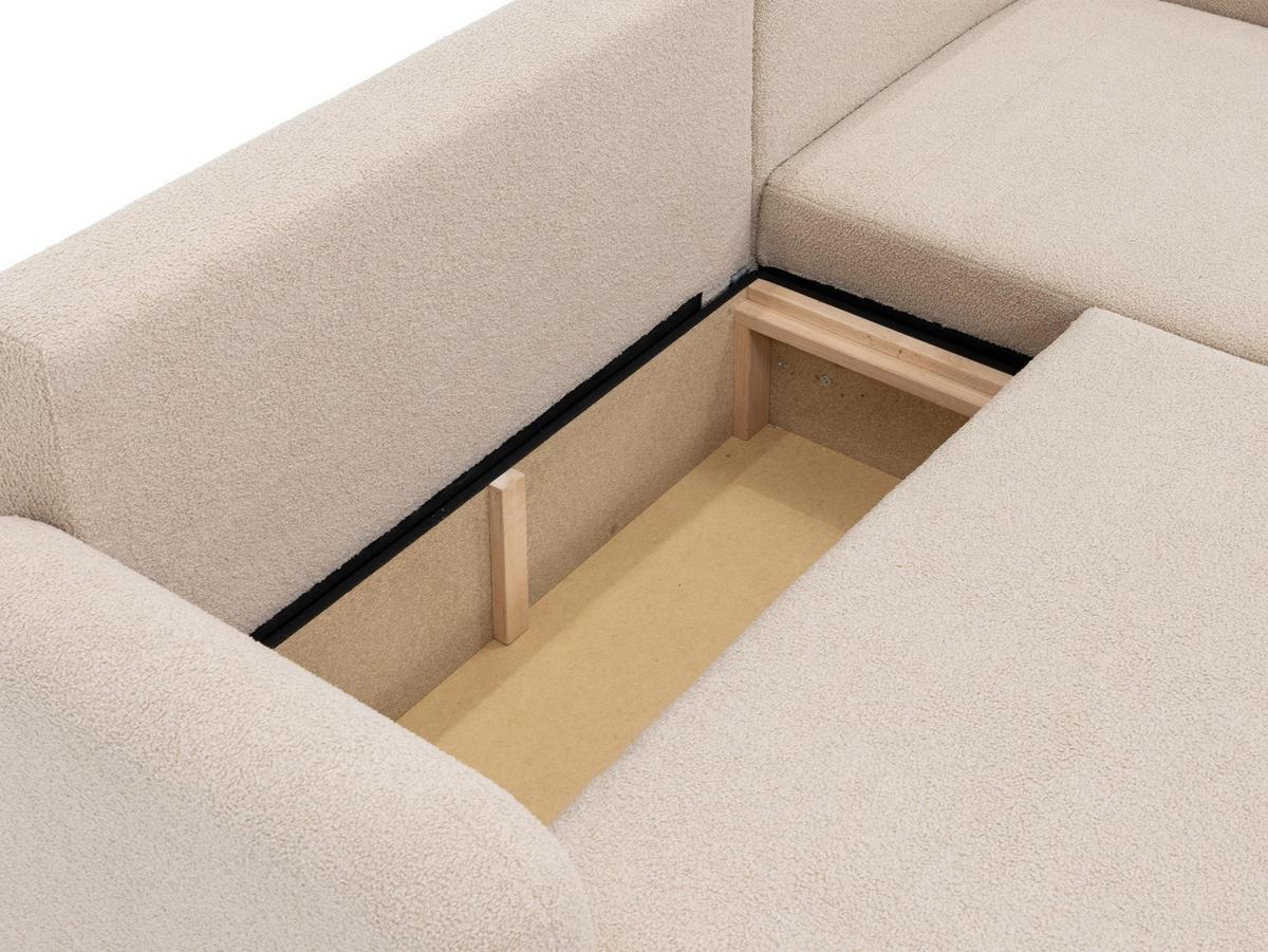 ECKSOFA Loridu, Seite: Rechts - Messingfarben/Schwarz, Holz/Kunststoff (250/174cm) - MIRJAN24