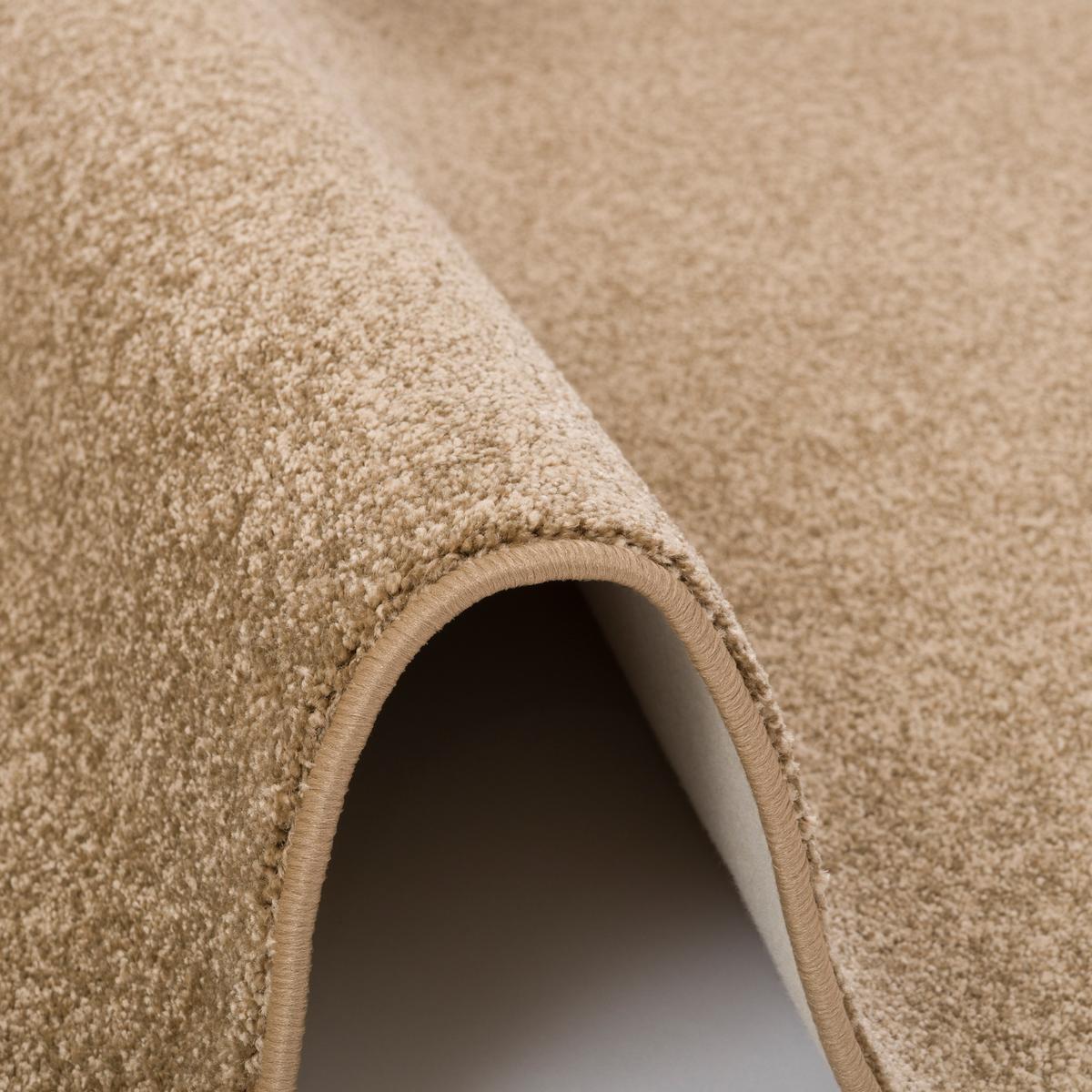 HOCHFLOR VELOURS TEPPICH LUNA - Cognac, Textil (160/200cm) - Snapstyle