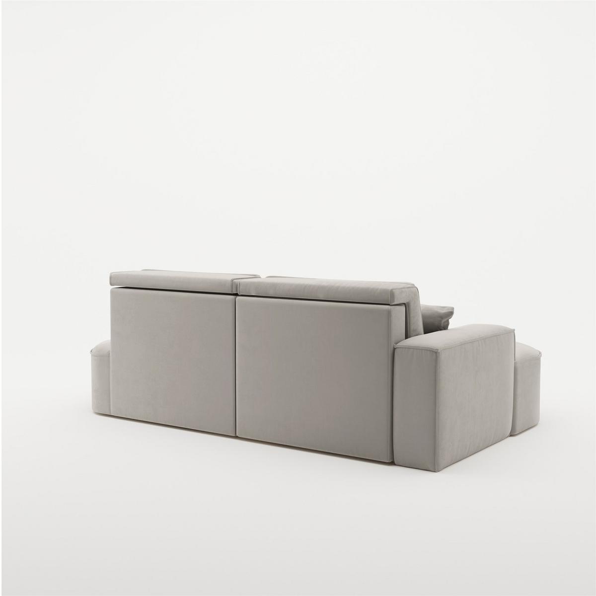 ECKSOFA Venedig Mit Schlaffunktion - Hellgrau, Holzwerkstoff/Textil (278/179cm) - Fun Möbel