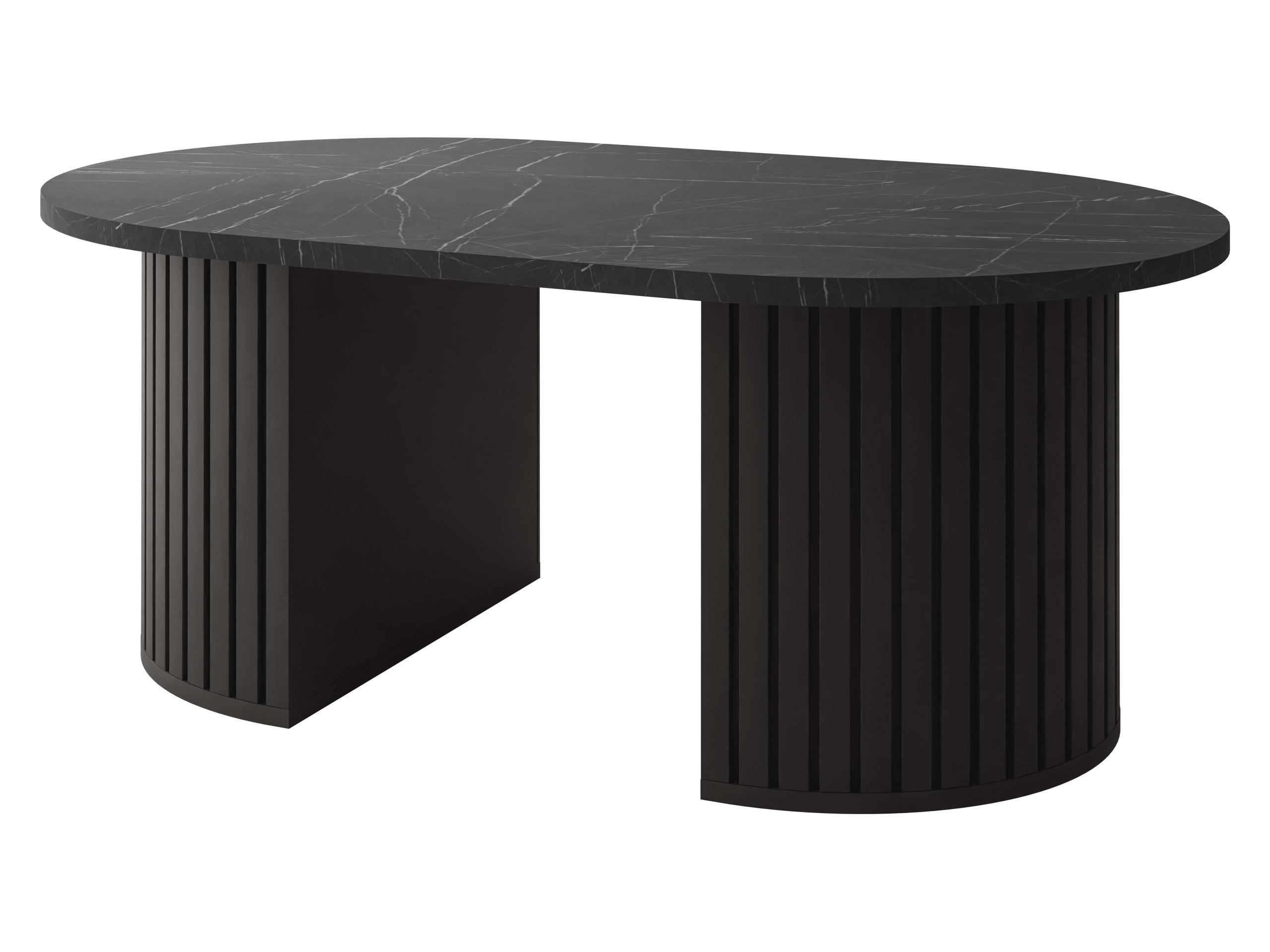 COUCHTISCH Wotkon - Schwarz, Holzwerkstoff (65/110/43cm) - MIRJAN24
