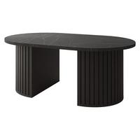 COUCHTISCH Wotkon - Schwarz, Holzwerkstoff (65/110/43cm) - MIRJAN24