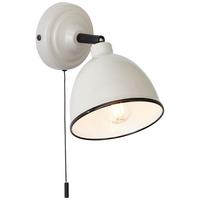 WANDLEUCHTE Telio 97002/22 - Grau, Metall (12.5/12.5/19.5cm) - Brilliant