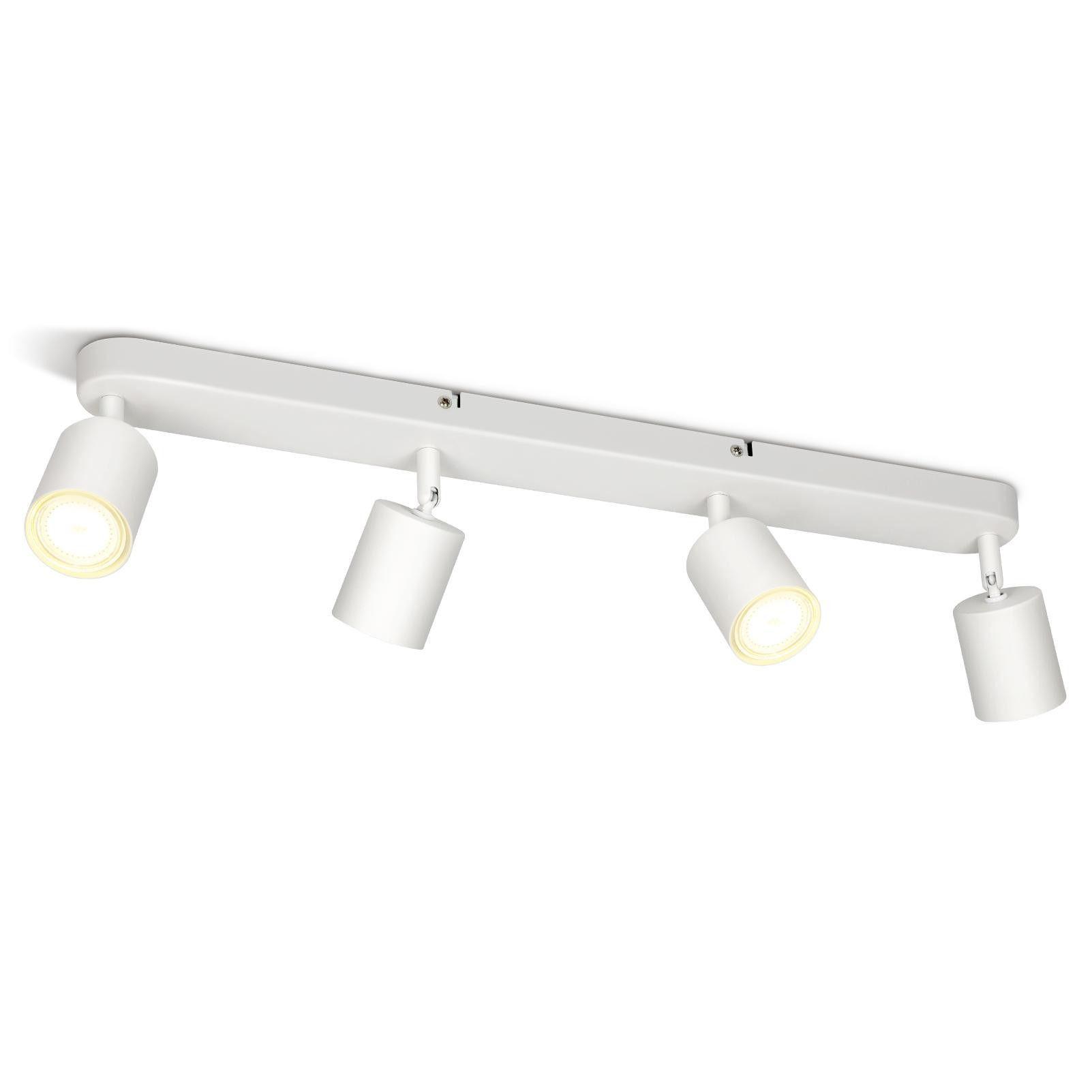 DECKENSTRAHLER Lichtfried 6/14/58 cm - Weiß, Metall (58/6/14cm) - ZMH