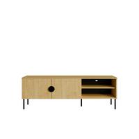 TV-SCHRÄNK Eiche Baltic 160/54/40 - Eiche Bianco, Holzwerkstoff (160/54/40cm) - RAUMHIRSCH FURNITURE