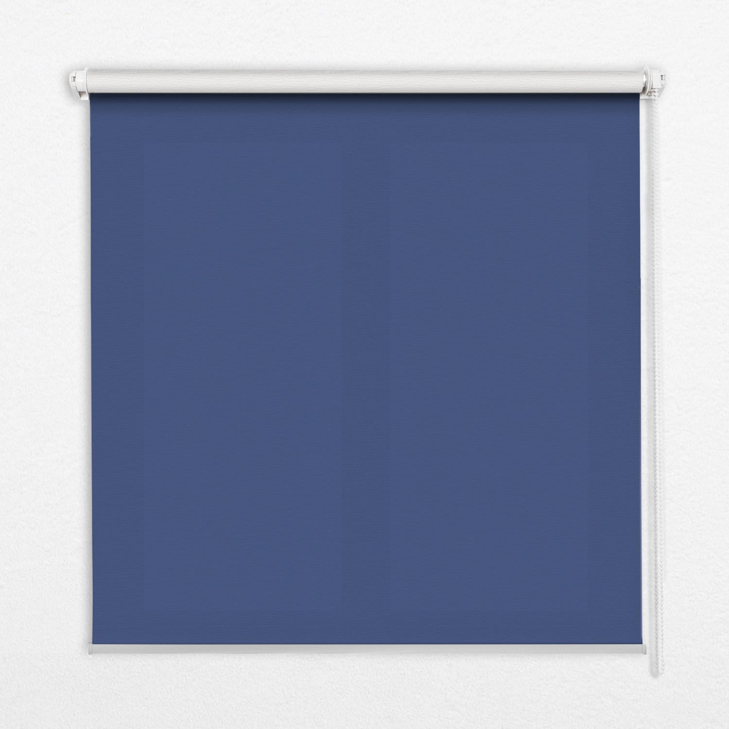 INNENROLLO - Fensterrollo - Rollo - 150x140 cm - Marine - Blau, Kunststoff (150/140/0.5cm) - TULUP