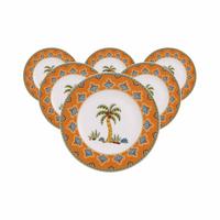 BROTTELLER Samarkand Mandarin bunt ø 16,4 cm 6er Set - Multicolor, Keramik (16.4cm) - Villeroy & Boch