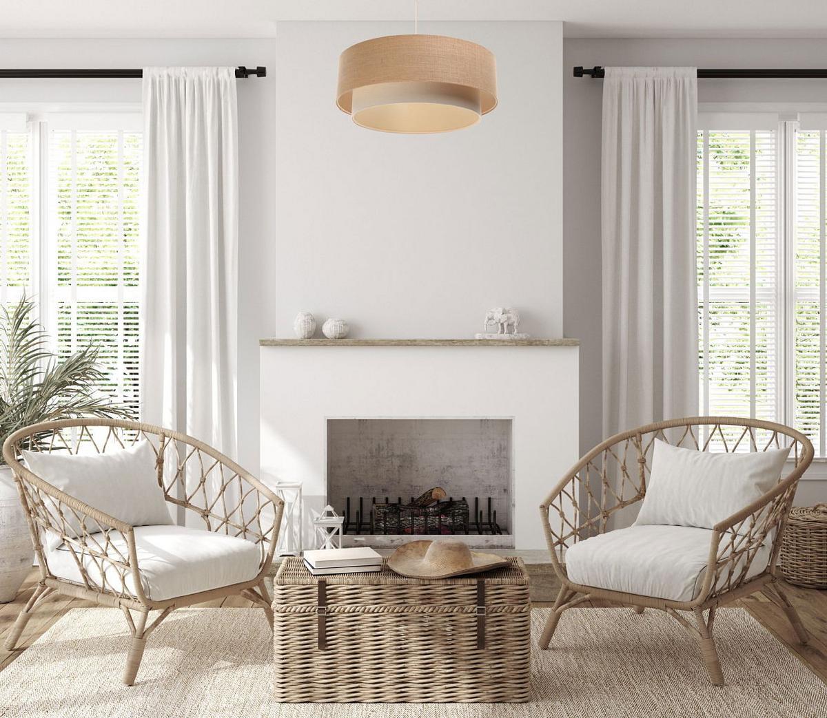 HÄNGELEUCHTE Beige 60/20 cm - Beige, Kunststoff (60/1.2/20cm) - ONZENO
