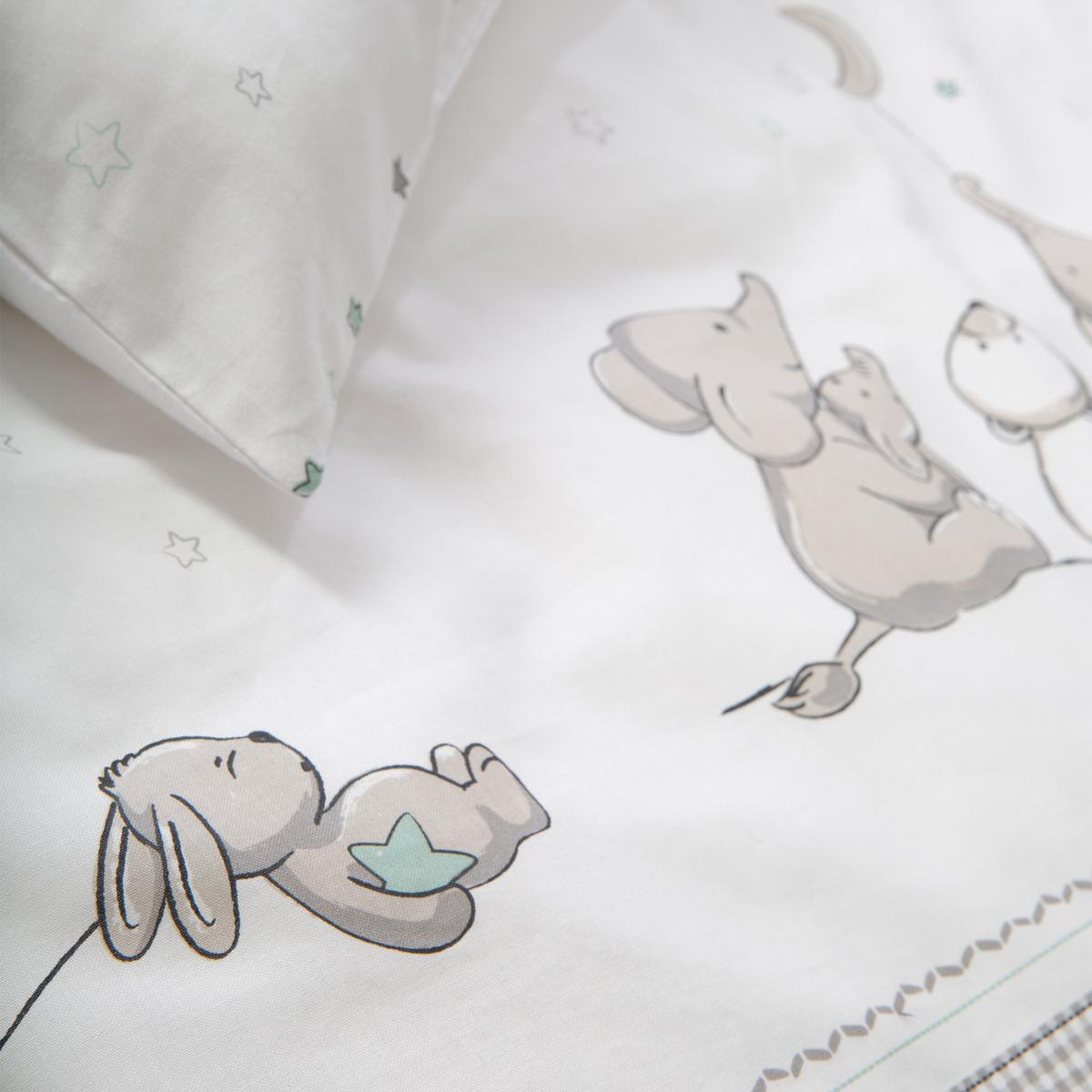 KINDERBETTWÄSCHE Sternenzauber 80 x 80 cm - Taupe, Textil (80/80cm) - Roba