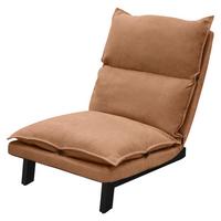 BODENSTUHL Braun - Schwarz/Braun, Textil/Metall (59/73.5/96cm) - ML-DESIGN