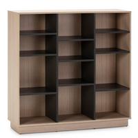 REGAL Vigo 110x110 cm, Farbe Eiche - Honigeiche, Holzwerkstoff (110/110/33cm) - VS Venta-stock