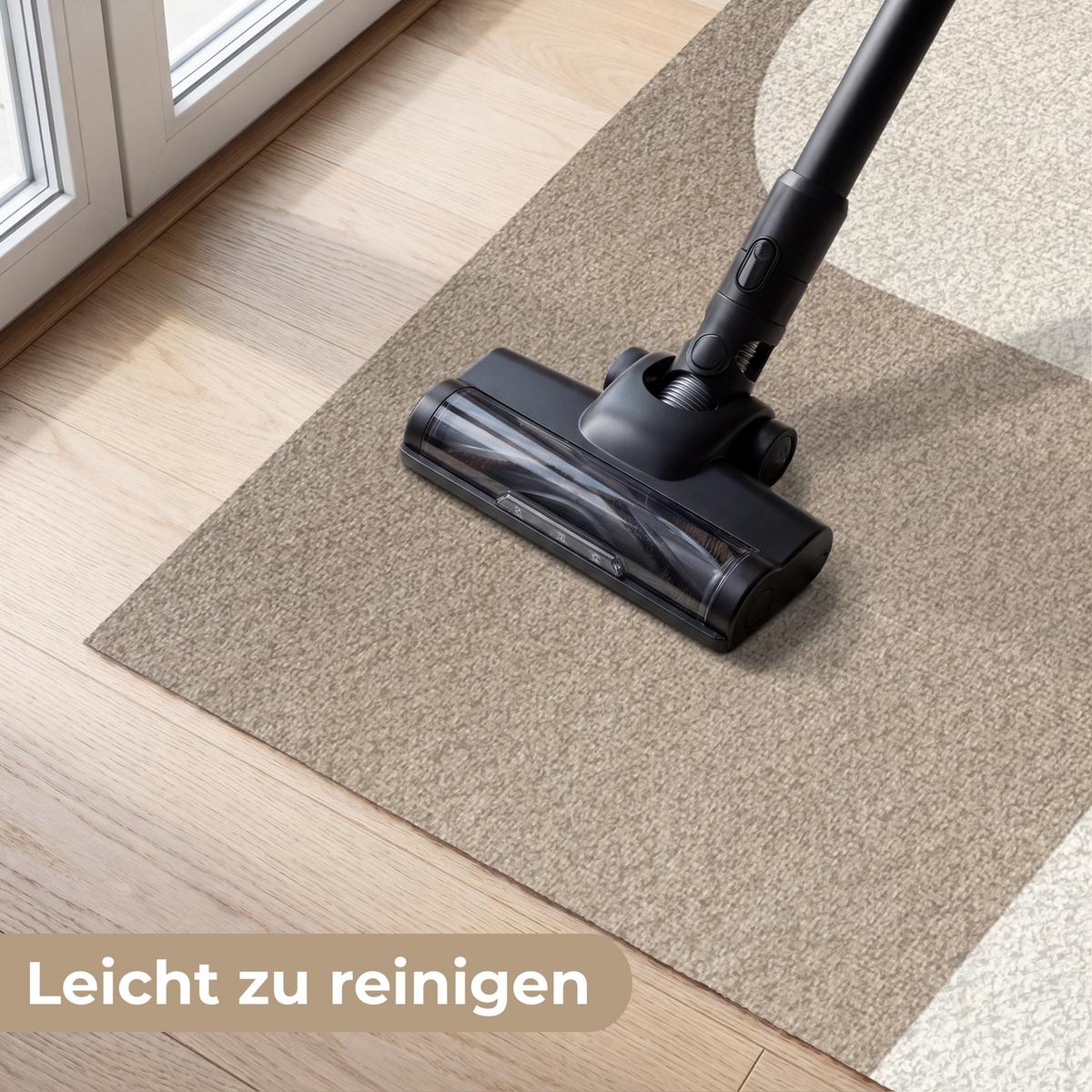 FUSSMATTE Geometrisch - Gewebte Struktur - Modern Fußabtreter 180x120 cm - Beige, Kunststoff (180/0.4cm) - MuchoWow