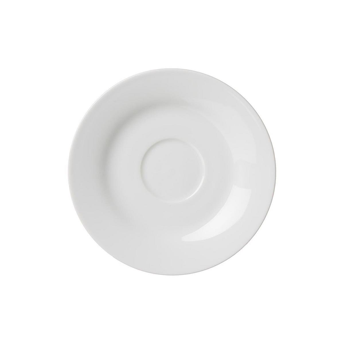KAFFEEUNTERTASSEN Bianco weiß ø 17.0 cm 6er Set - Weiß, Keramik (17cm) - Ritzenhoff Breker