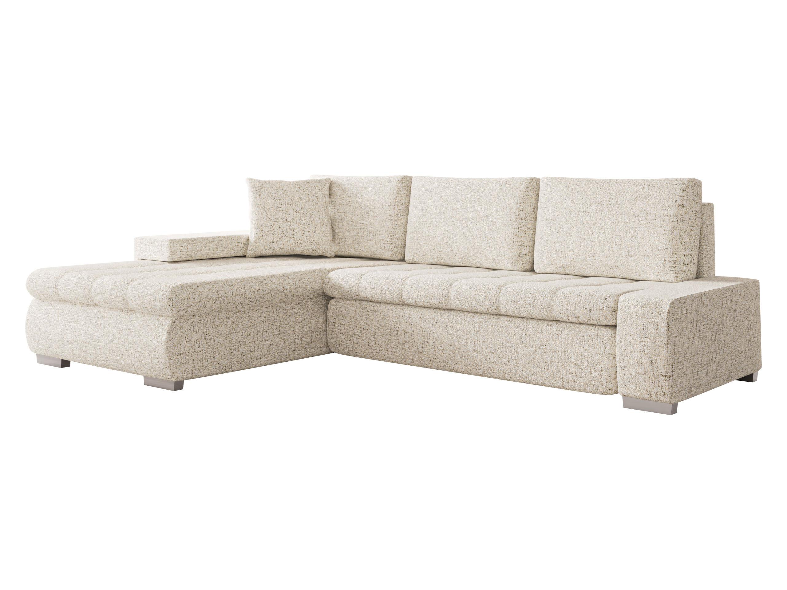 ECKSOFA Orkan Mini - Creme, Holz/Textil (265/185cm) - MIRJAN24