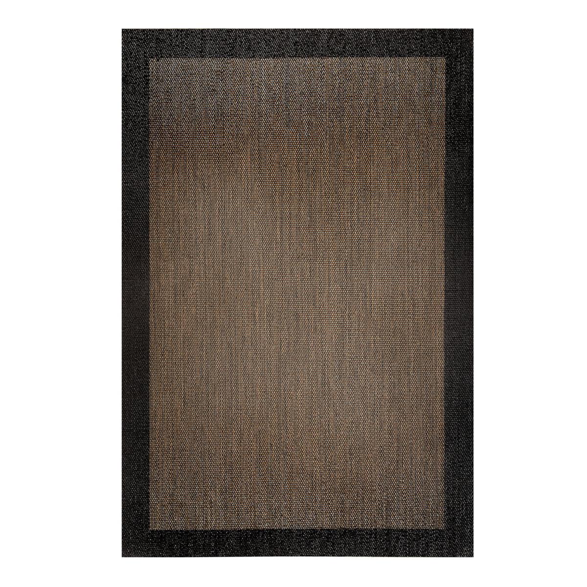 TEPPICH Premium en Vinyle Schwarz Bronze 120x180 cm - Schwarz, Kunststoff (120/180cm) - STORESDECO