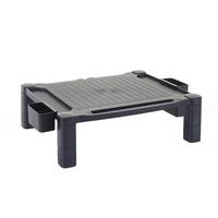 MONITORERHÖHUNG KUNSTSTOFF Schwarz - Schwarz, Kunststoff (33/43/13cm) - MCW