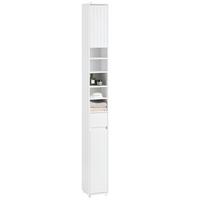 HOCHSCHRANK Weiß - Weiß, Holzwerkstoff (20/180/20cm) - SoBuy