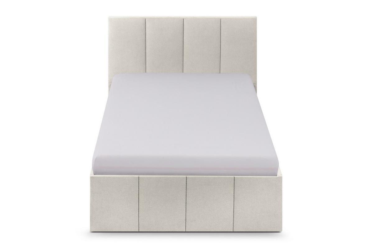 POLSTERBETT Dalas Beige 120 x 200 x 40 cm Bettkasten Mit hochwertiger Matratze H3 (bis 120 kg) und Lattenrost - Beige, Holz (120/200cm) - Halmon Schlafkomfort Betten 