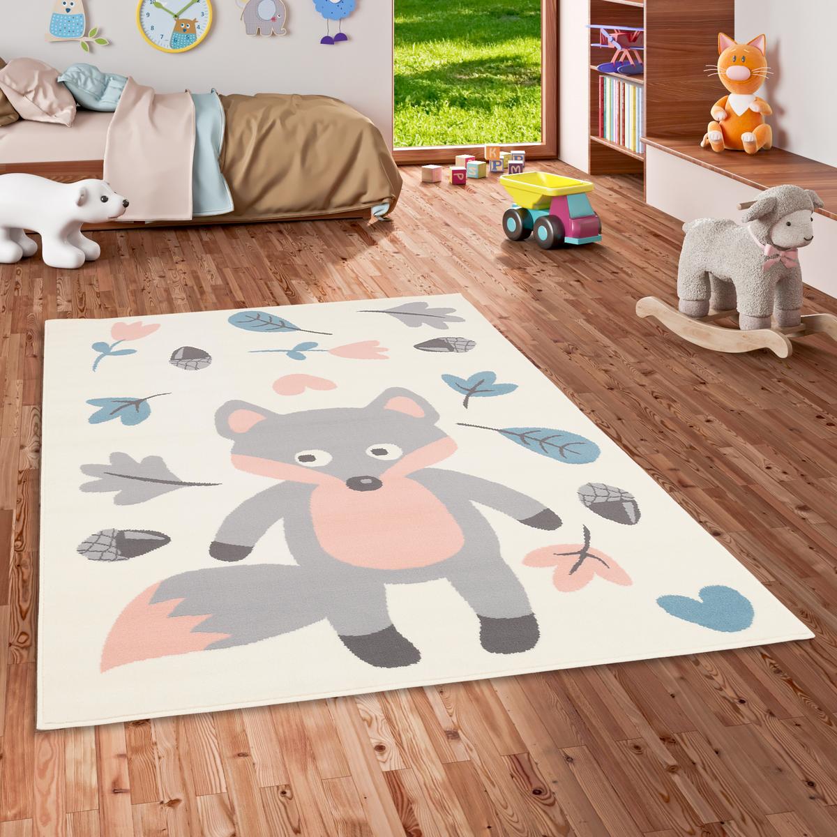 KINDERTEPPICH TRENDLINE PASTELL FUCHS - Beige, Textil (160/225cm) - Pergamon