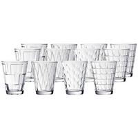 WASSERGLÄSER Dressed Up transparent 310 ml 12er Set - Transparent, Glas (0.31L) - Villeroy & Boch