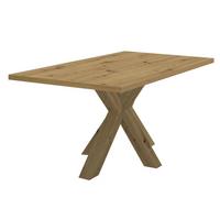 ESSZIMMERTISCH Ekin 140 x 90 x 75 Esstisch Asteiche - Naturfarben, Holz (140/90/75cm) - 58aufmkessel