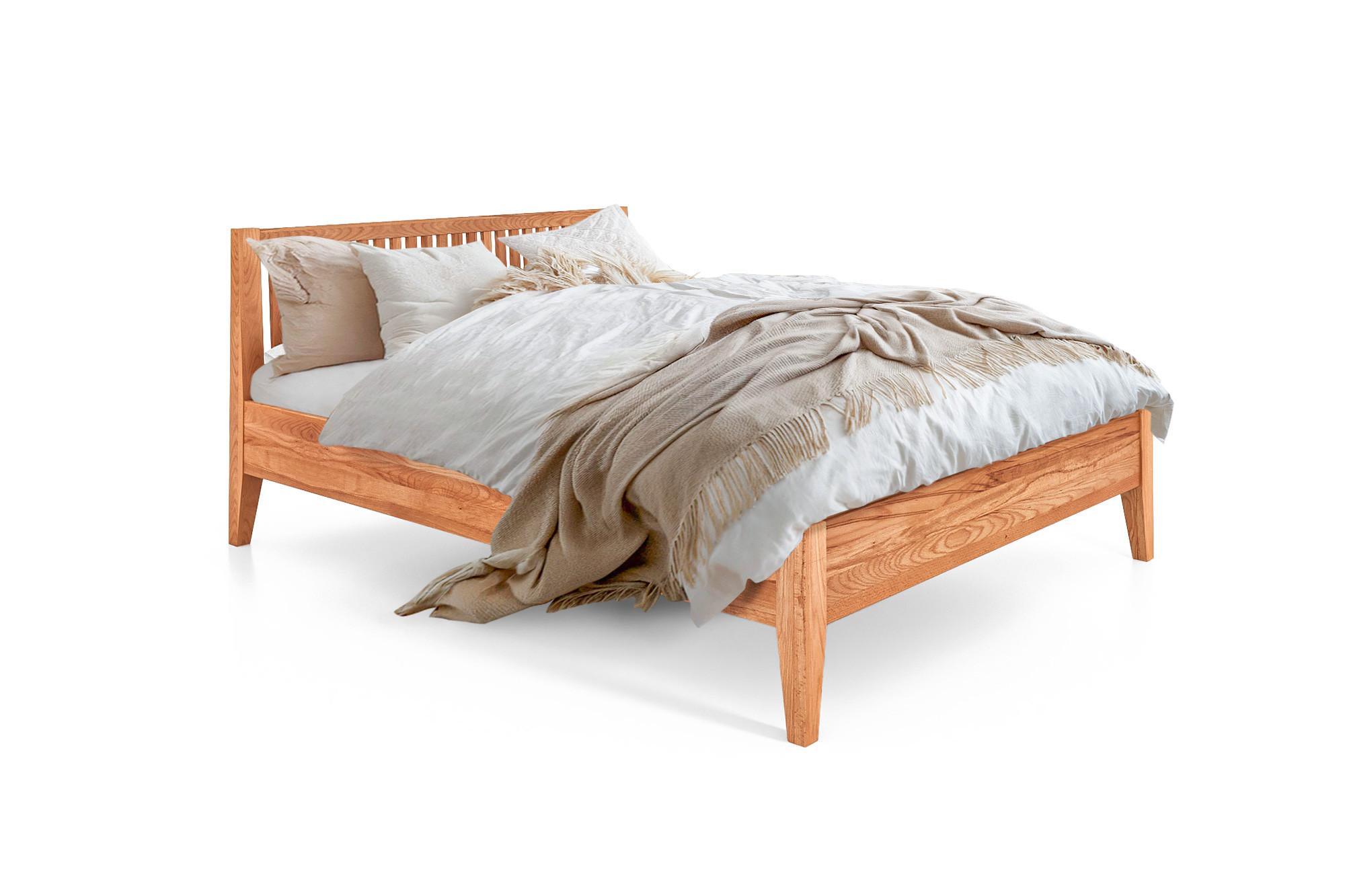 MASSIVHOLZBETT ELIAS 1 80x200 Kernbuche - Kernbuche, Holz (80/200cm) - byoak