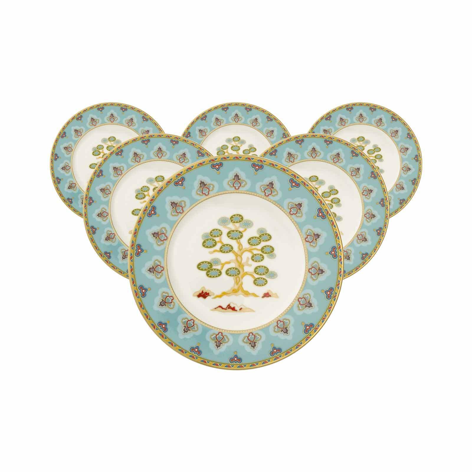 BROTTELLER Samarkand Aquamarin bunt ø 16,4 cm 6er Set - Multicolor, Keramik (16.4cm) - Villeroy & Boch