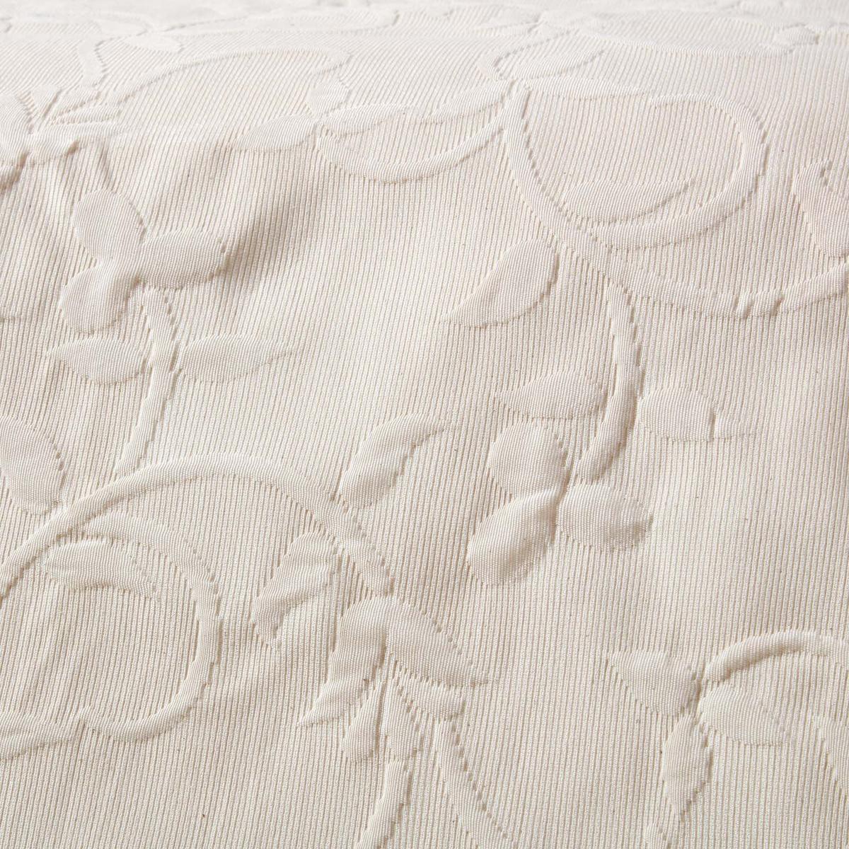 TAGESDECKE Matelassé 230/260 cm, floral gemustert - Creme, Textil (230/260cm) - Homescapes