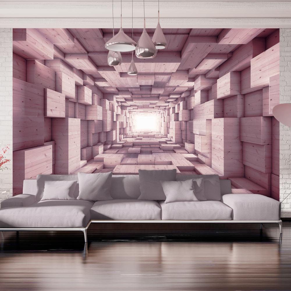 SELBSTKLEBENDE FOTOTAPETE Lila 98/70 cm - Lila, Kunststoff/Textil (98/1cm) - KUNSTLOFT