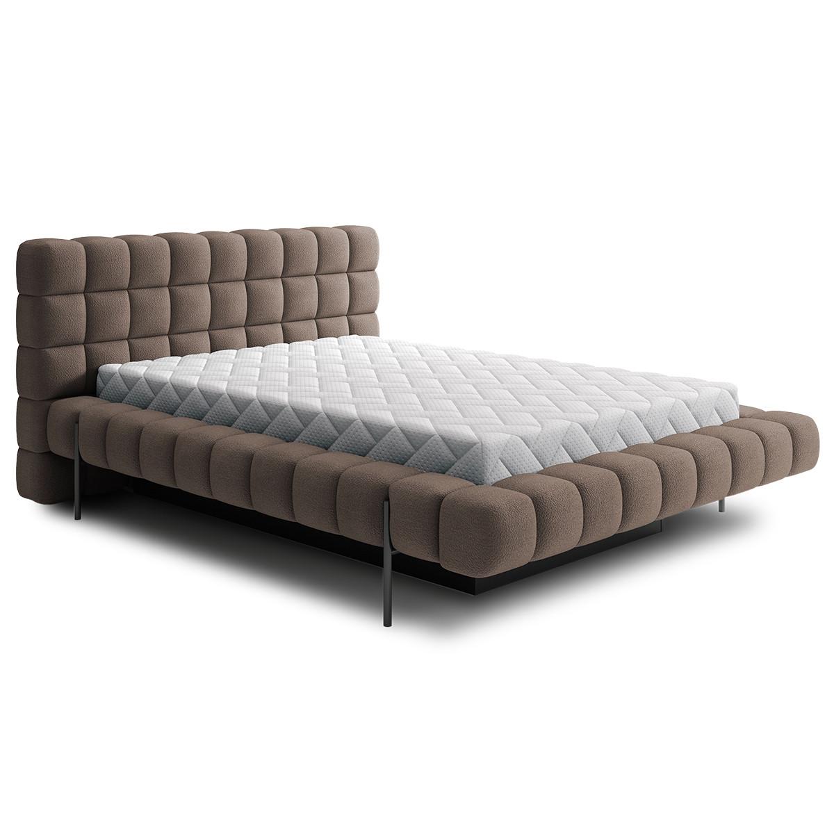 BOXBETT 180/200 Ezio Taupe - Taupe, Holz (180/200cm) - Petits-meubles