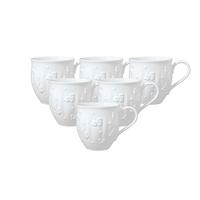 BECHER MIT HENKEL Toy's Delight Royal Classic weiß 440 ml 6er Set - Weiß, Keramik (0.44L) - Villeroy & Boch